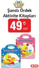 0-6 YAŞ ŞANSLI ÖRDEK AKTİVİTE KİTAPLARI